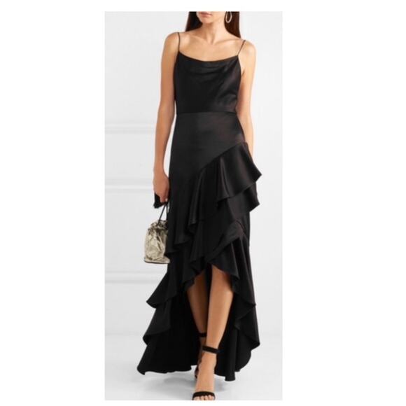 Alice + Olivia Dresses & Skirts - Alice + Olivia Lauralei High Low Dress/Gown in Black.